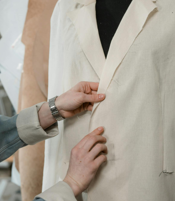 linen fabric jacket